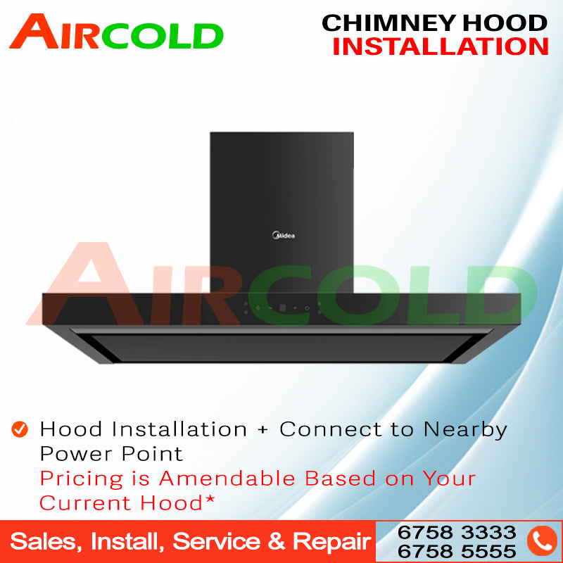 Chimney Hood Installation