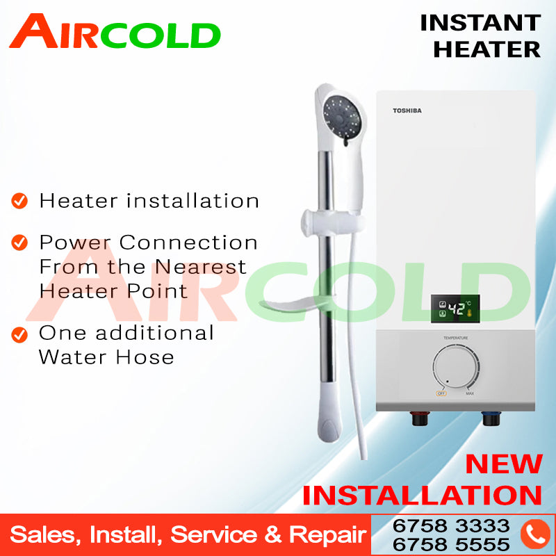 Instant Heater New Installation