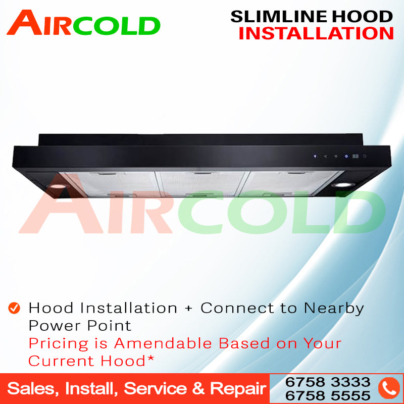 Slimline Hood Installation