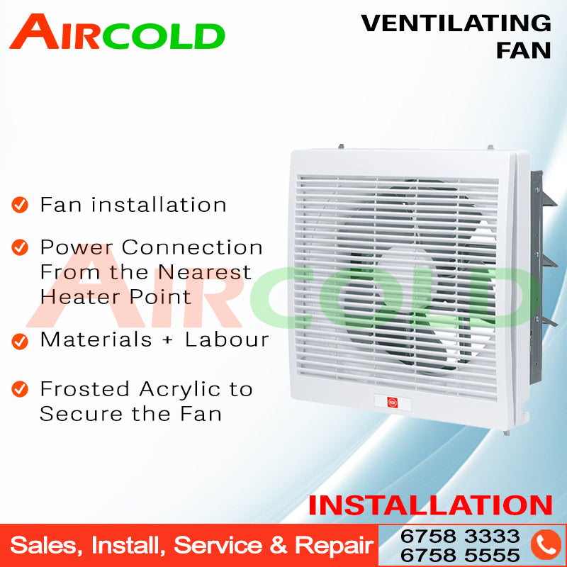 Ventilating Fan Installation